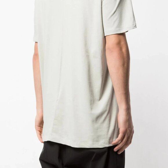 Rick Owens: Runway Aluminum Loose Rod Oyster Level T Shirt SS19 Babel - Picture 16 of 16